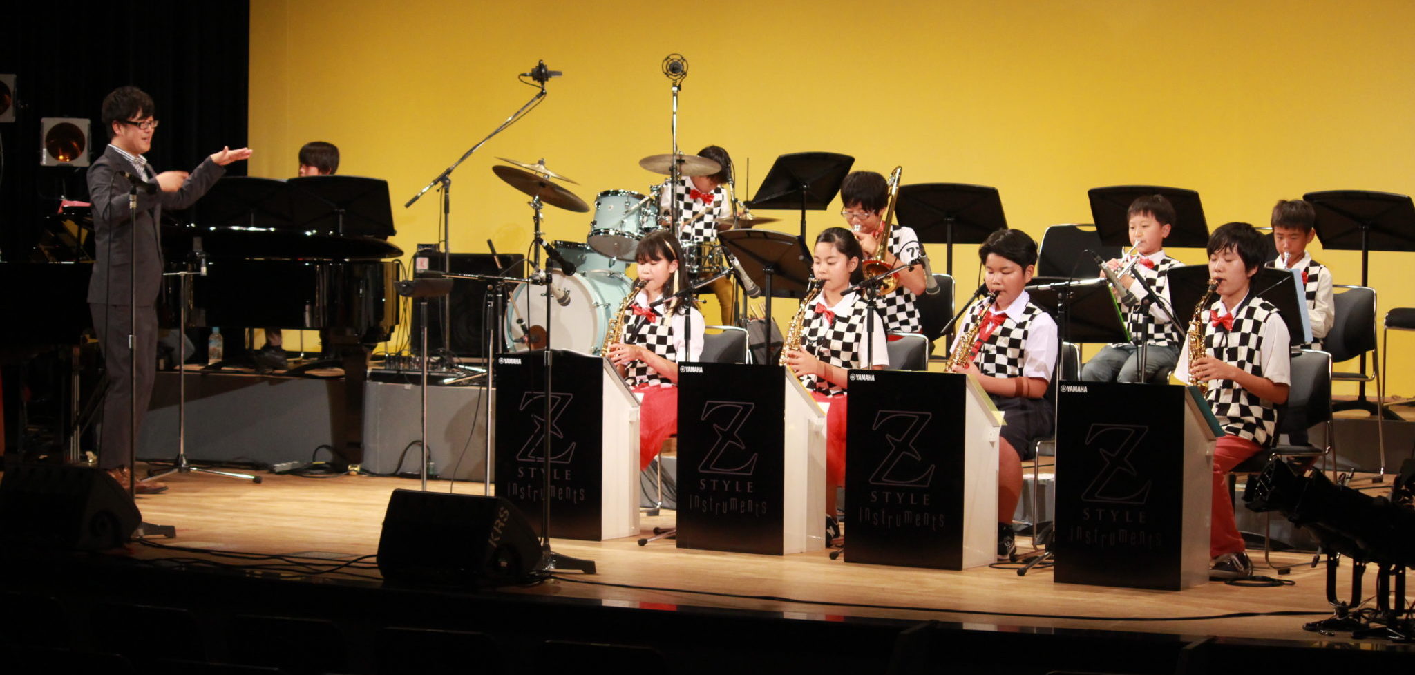 岐阜のキッズジャズバンド