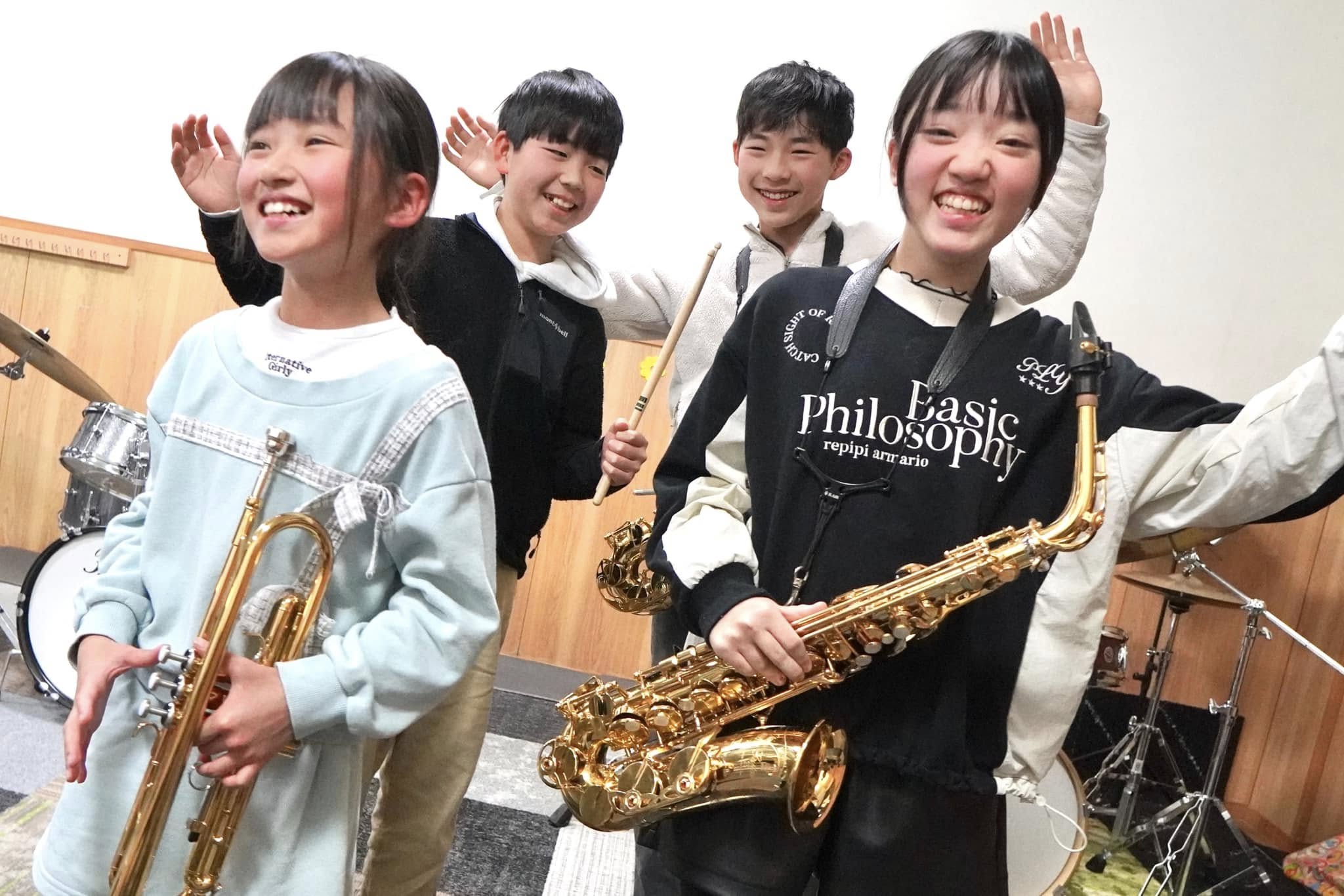 岐阜のジュニアジャズバンド