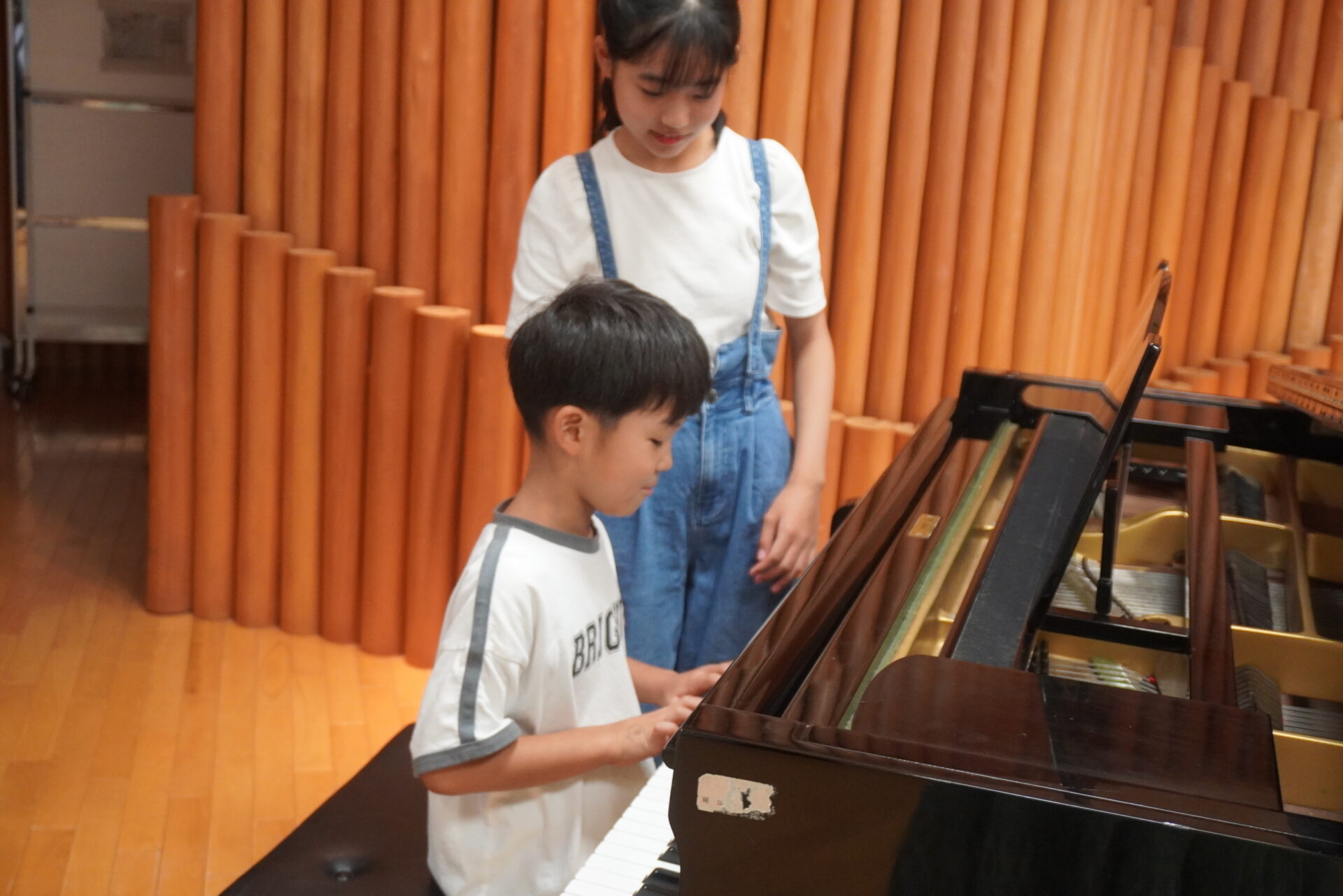 小学生の楽器体験